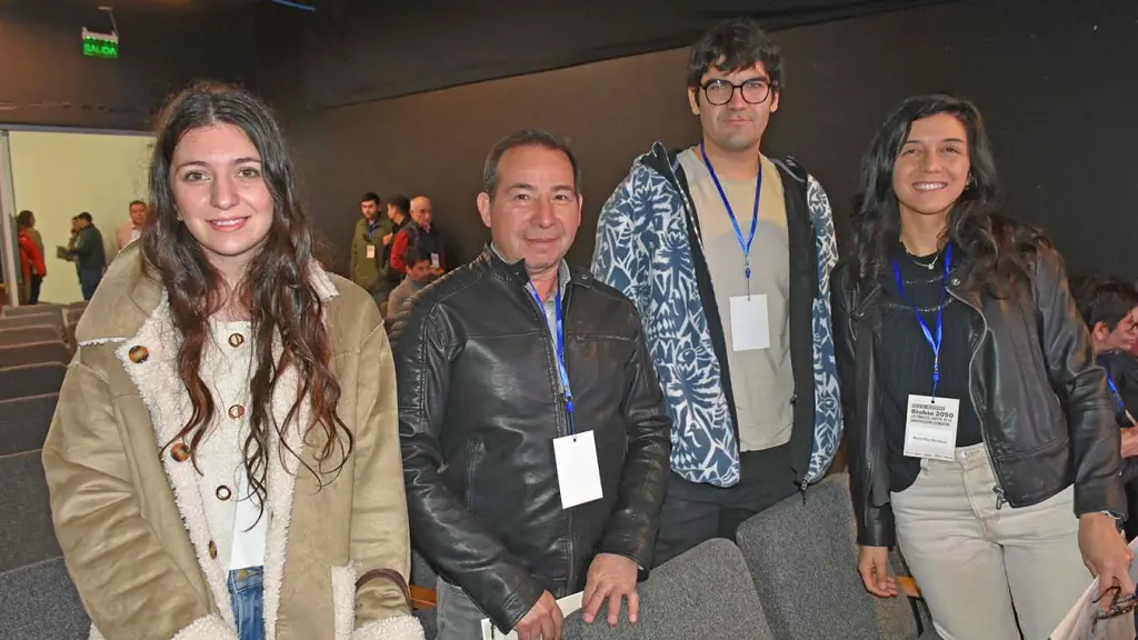 Valentina Rojas, Mario Riquelme, Fabián Garcés y Pilar Mendoza |  La Tribuna