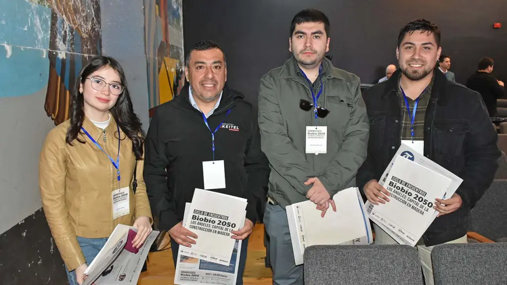 Emilia Gómez, Germán Alveal, Joaquín Soto y Felipe Quezada. | La Tribuna