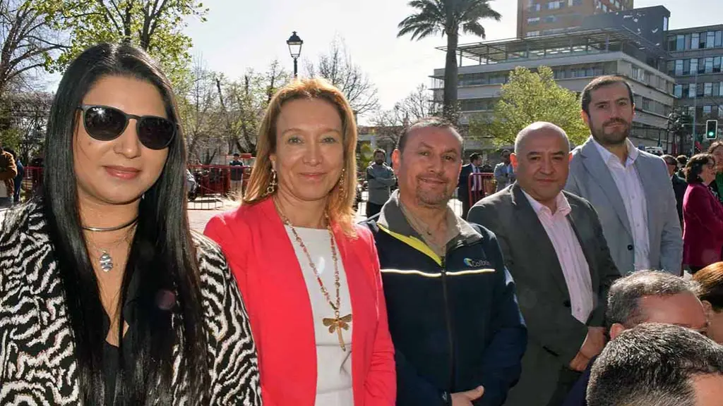 Fernanda Abos-Padilla, Contur Biobío; Pamela Navarro, Sernatur; Pedro Poblete, Colbún; Juan Alarcón, SII y Eduardo Pérez, ENEL. | La Tribuna