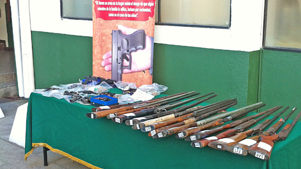 Autoridad fiscalizadora ha recibido 131 armas en lo que va de 2015 La Tribuna