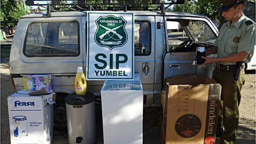 Carabineros recupera especies robadas desde una casa en Yumbel Estación