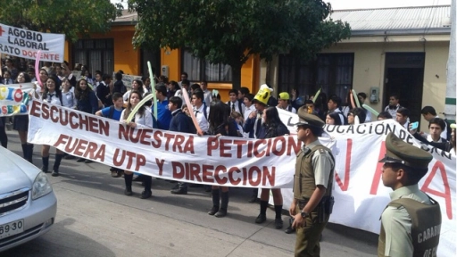 Profesores y alumnos siguen movilizados en San Rosendo