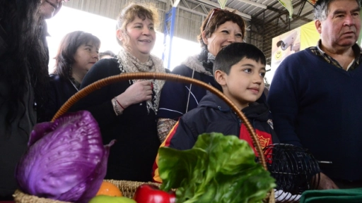 En plena Vega Techada celebraron el día de la alimentación