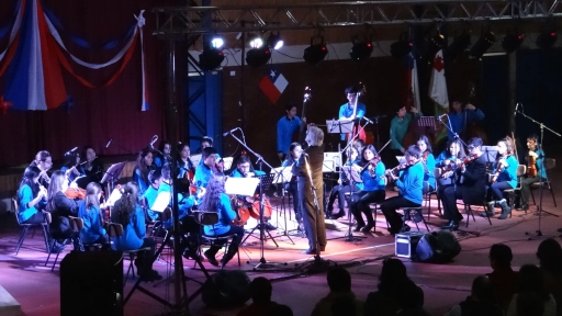 Orquesta Clásica Juvenil deleitó con melodías del folclor nacional