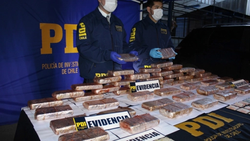 PDI incautó droga avaluada en más de  millones en Mulchén