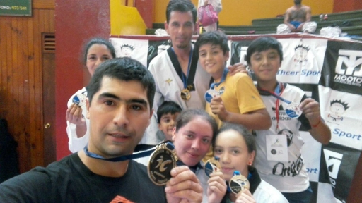 Tigres Blancos consiguió siete medallas en campeonato internacional de taekwondo en Temuco