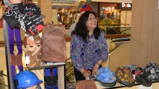 Emprendedores de la provincia exponen sus productos por primera vez en mall plaza