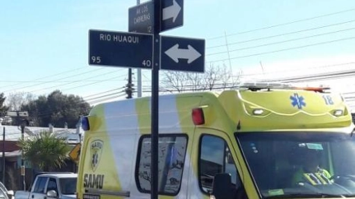 Tres personas heridas dejó colisión de camión con colectivo