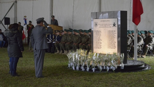 Ejército rindió un nuevo homenaje a los soldados de Antuco