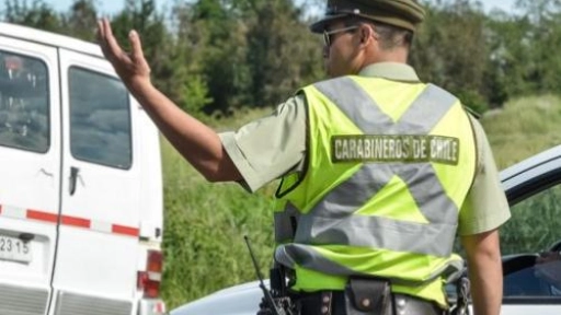 Carabineros reportó un fin de semana sin fallecidos por accidentes de tránsito