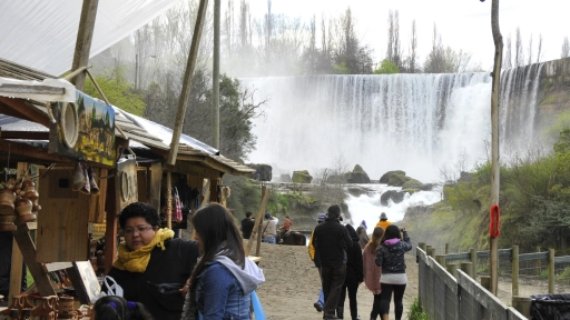 Salto del Laja y Parque Nacional Laguna del Laja mantendrán horarios de atención a pesar de pronóstico de lluvias