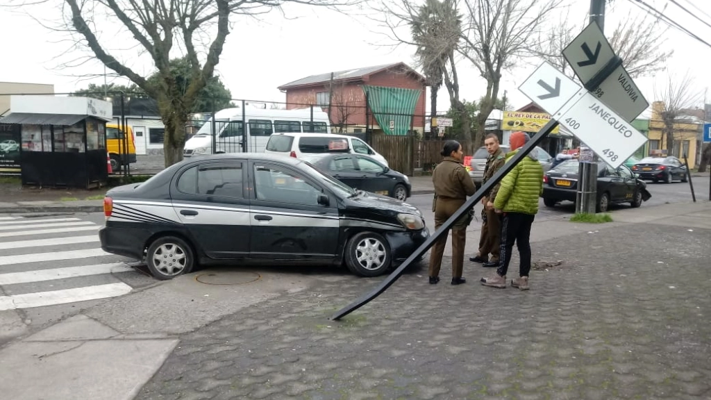 accidente valdivia janequeo, 