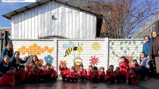Rotary Club de Los Ángeles premió a trabajos artísticos para proteger a las abejas