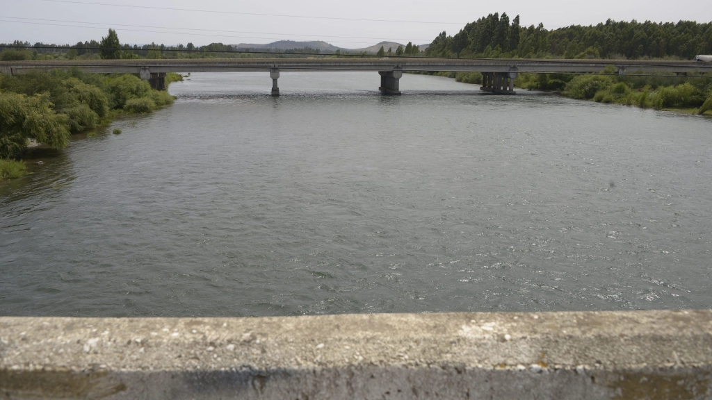 91, río Biobío frente a San Carlos de Purén, 