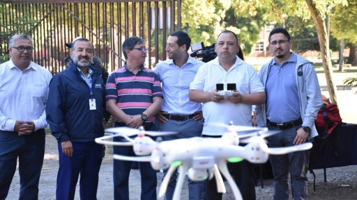 Sence Biobío presentó innovador curso para pilotear drones