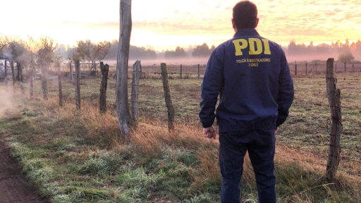 Alto Biobío: PDI confirma detención de imputado por incendio con resultado de muerte de adulto mayor