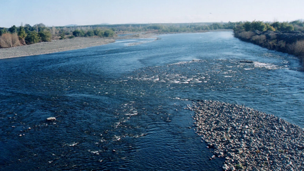 río Duqueco (vista al poniente), 