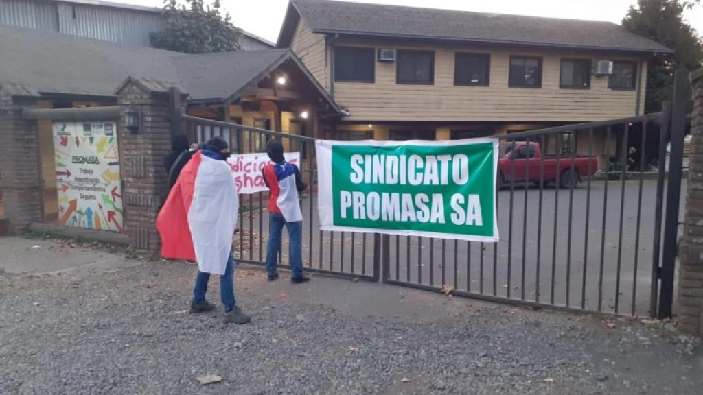 Protesta de trabajadores de Promasa, 