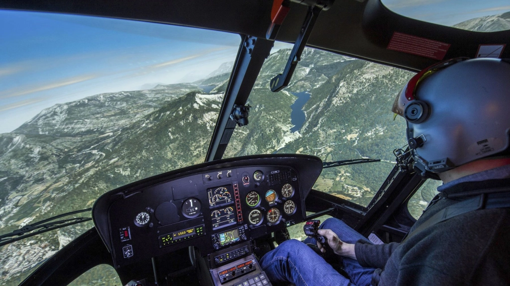 Flight simulator / cockpit / cylinder-mounted, Aeroexpo