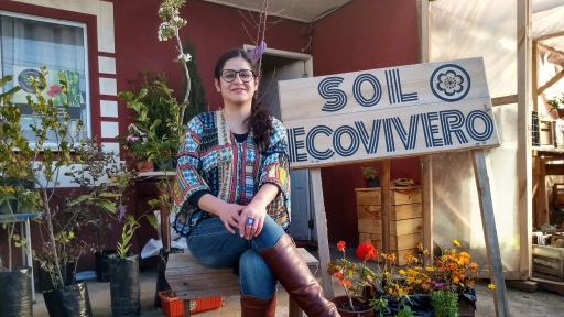 Sol Ecovivero: Un exitoso emprendimiento  sustentable que desarrollo una Angelina