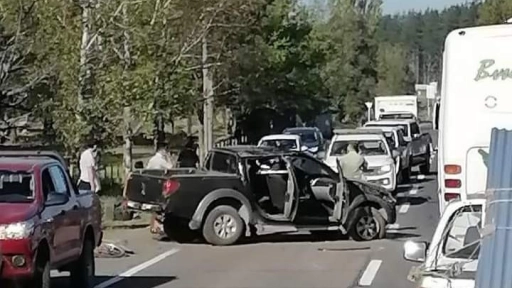 Conductor muere al volcar camioneta en el camino a Antuco