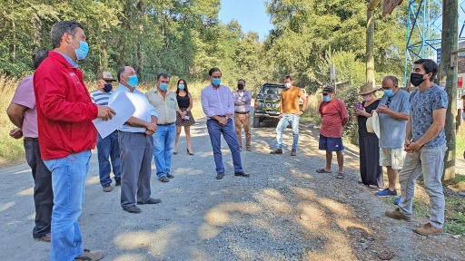 Iniciarán obras de pavimentación en la comuna de Quilaco