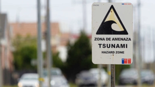 ONEMI canceló alerta roja por amenaza de tsunami en borde costero nacional