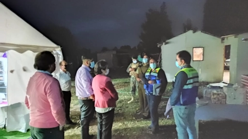 Fiesta clandestina en camino Los Ángeles - Antuco dejó 36 sumarios sanitarios