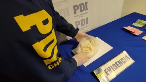 Sorprenden a joven con un kilo de Cocaína en peaje Las Maicas: Tiene 16 años de edad