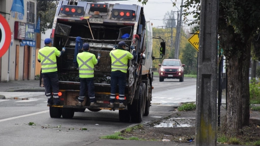Los Ángeles: Merecido día de descanso tuvieron recolectores de residuos domiciliarios