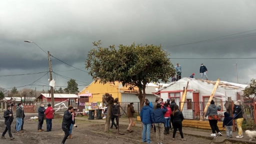 Los dramáticos relatos de los vecinos de Tucapel que se vieron afectados por el tornado