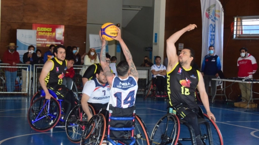 Concepción se llevó el campeonato de baloncesto adaptado