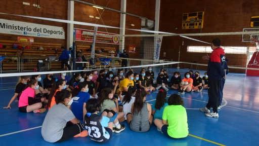 Masiva resultó preselección de voleibolistas para la selección chilena