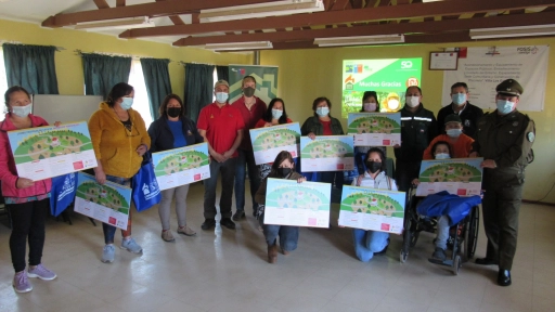 Conaf culminó ciclo de talleres de comunidad preparada frente a los incendios forestales en Biobío