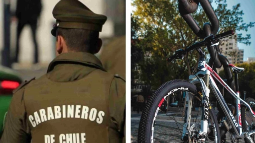 Hombre con antecedentes penales previos fue detenido por robar una bicicleta