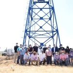 Foto 1, La entrega del agua se llevó a cabo para diferentes usos. Entre ellos, se encuentran la entrega para consumo humano, para uso de riego, mejoramiento y reparación de pozos y de APRS.
