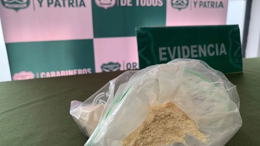 Tres detenidos por tráfico de drogas en Mulchén: Trasladaban clorhidrato de cocaína
