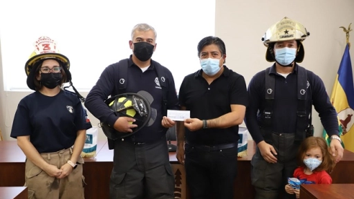 Mulchén: Entregan subvención municipal a Cuerpo de Bomberos de la comuna