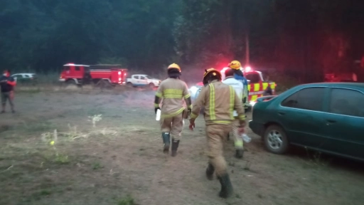 Los Ángeles: Instalan centro de operaciones por incendio forestal con alerta de evacuación vigente