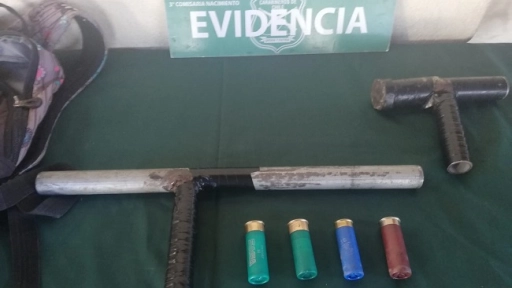 Nacimiento: En libertad menores detenidos con escopeta hechiza y munición