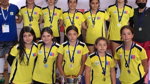 Deportivo Hurtado se destacó en el torneo de voleibol Promesas de la Araucanía