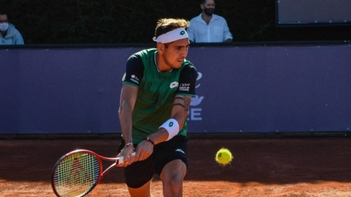 Alejandro Tabilo tuvo buen debut en el ATP 250 de Santiago