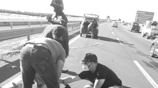 Los Ángeles: Detienen a conductor que protagonizó colisión en camioneta robada