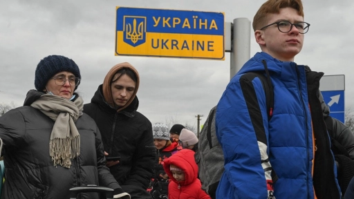Cerca de dos millones de menores han huido de Ucrania