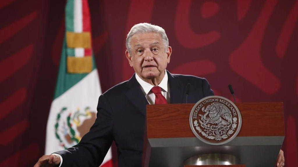 40ba2732311ff1c5a96db1aa292b3ced75b45e9aminiw, El presidente de México, Andrés Manuel López Obrador, participa hoy, martes, durante su conferencia de prensa en Palacio Nacional, de la Ciudad de México. EFE/José Méndez