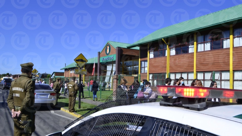 , Foto tomada durante la jornada de ayer.