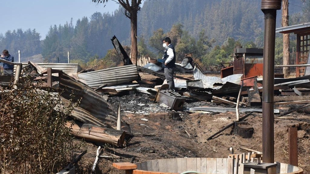 , 76 agricultores y 356 hectáreas de producción agrícola quemadas fue el balance entregado desde el Instituto de Desarrollo Agropecuario y el Programa de Desarrollo Local de la comuna.