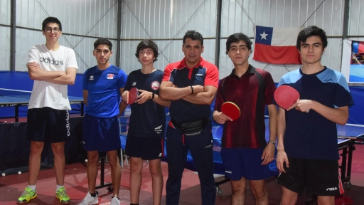 Alonso Pacheco representará a Biobío en sudamericano de tenis de mesa sub13