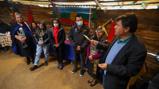 Se reúnen con comunidades mapuche en la provincia de Arauco  