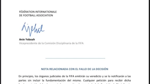 FIFA desestimó reclamo y selección chilena no va Mundial de Qatar
